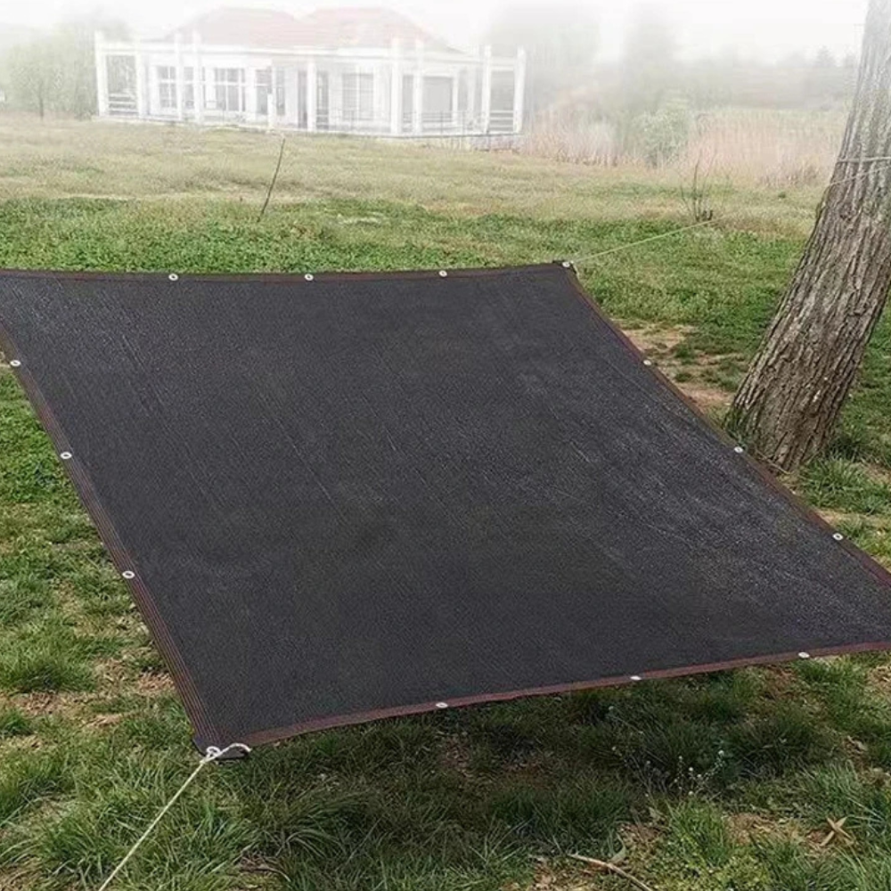 Solsegel i Skuggnät – UV-skyddande HDPE Skuggduk för Uteplats och Trädgård