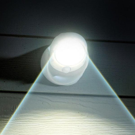 Väderbeständig LED utomhusbelysning med rörelsesensor och magnetisk montering